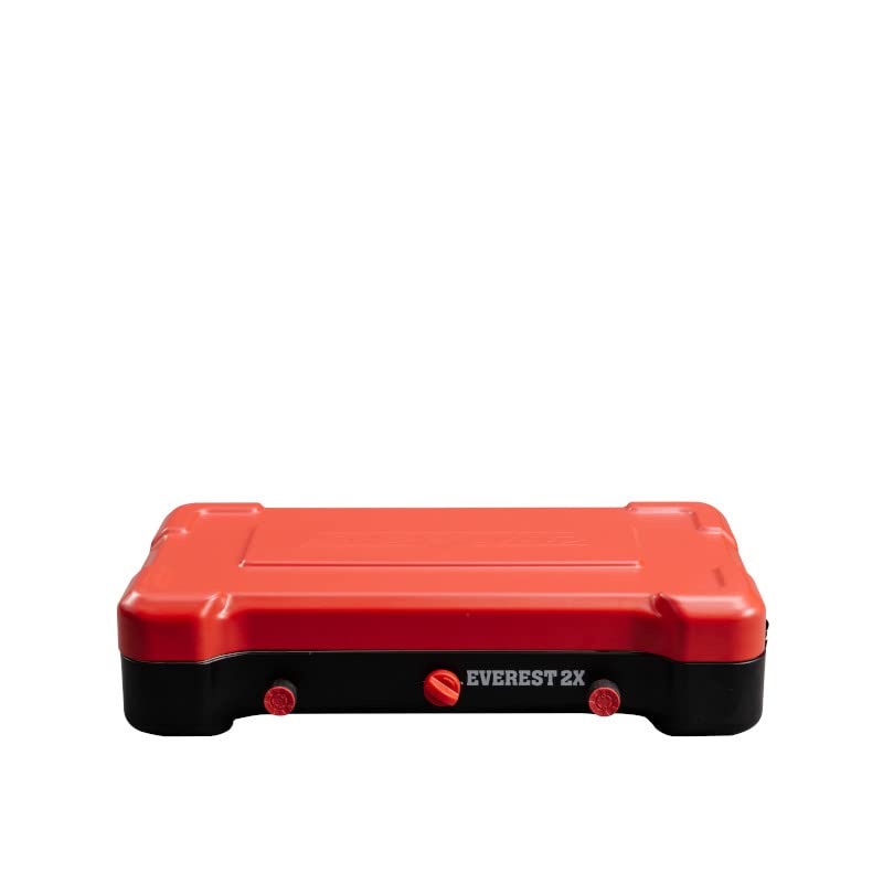 Portable Two Burner Propane Camping Stove for Outdoor Cooking