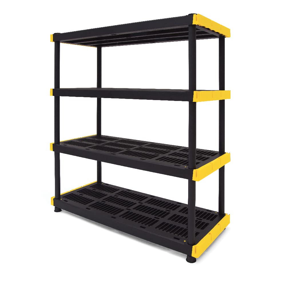 Heavy Duty Storage Shelving System with Storage Containers
