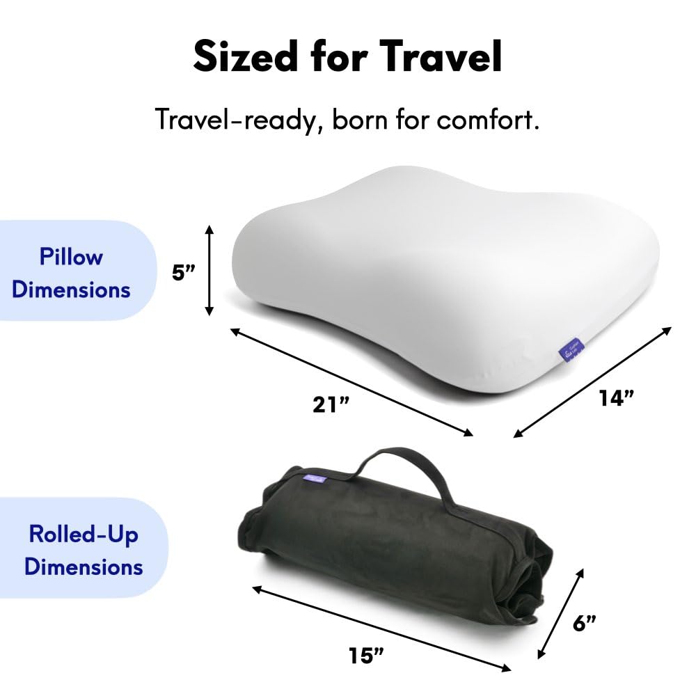 Deep Sleep Ergonomic Support Pillow for Comfortable Rest