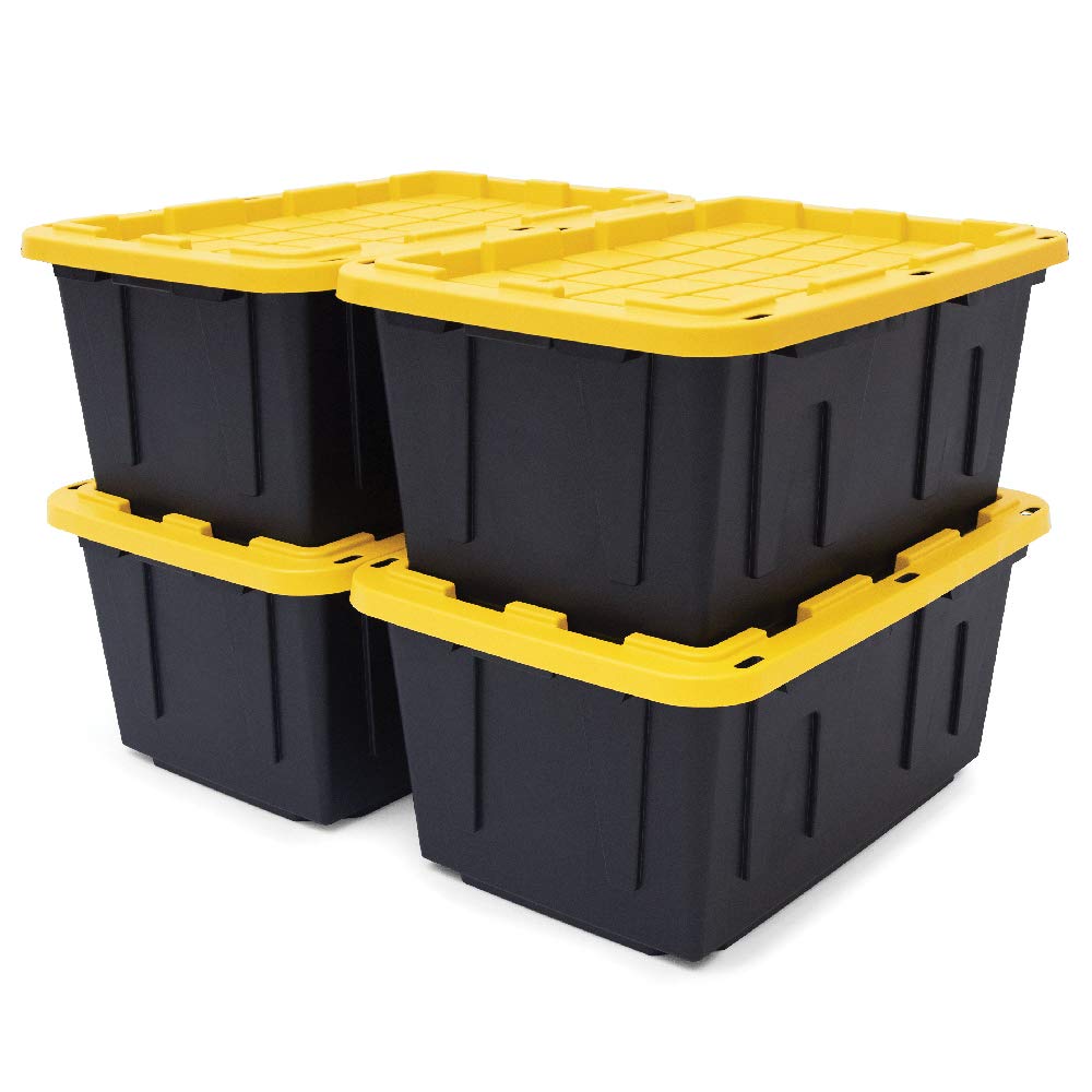 Heavy Duty Storage Shelving System with Storage Containers