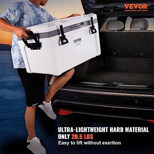 Ultra Light Hard Cooler with Heavy Duty Handle for Camping