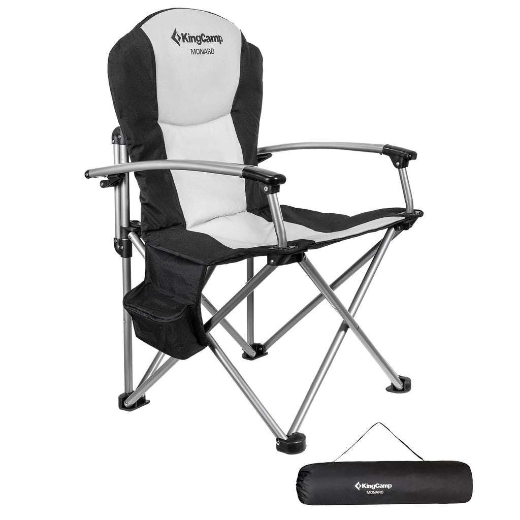 Oversized Heavy Duty Camping Chair with Lumbar Support