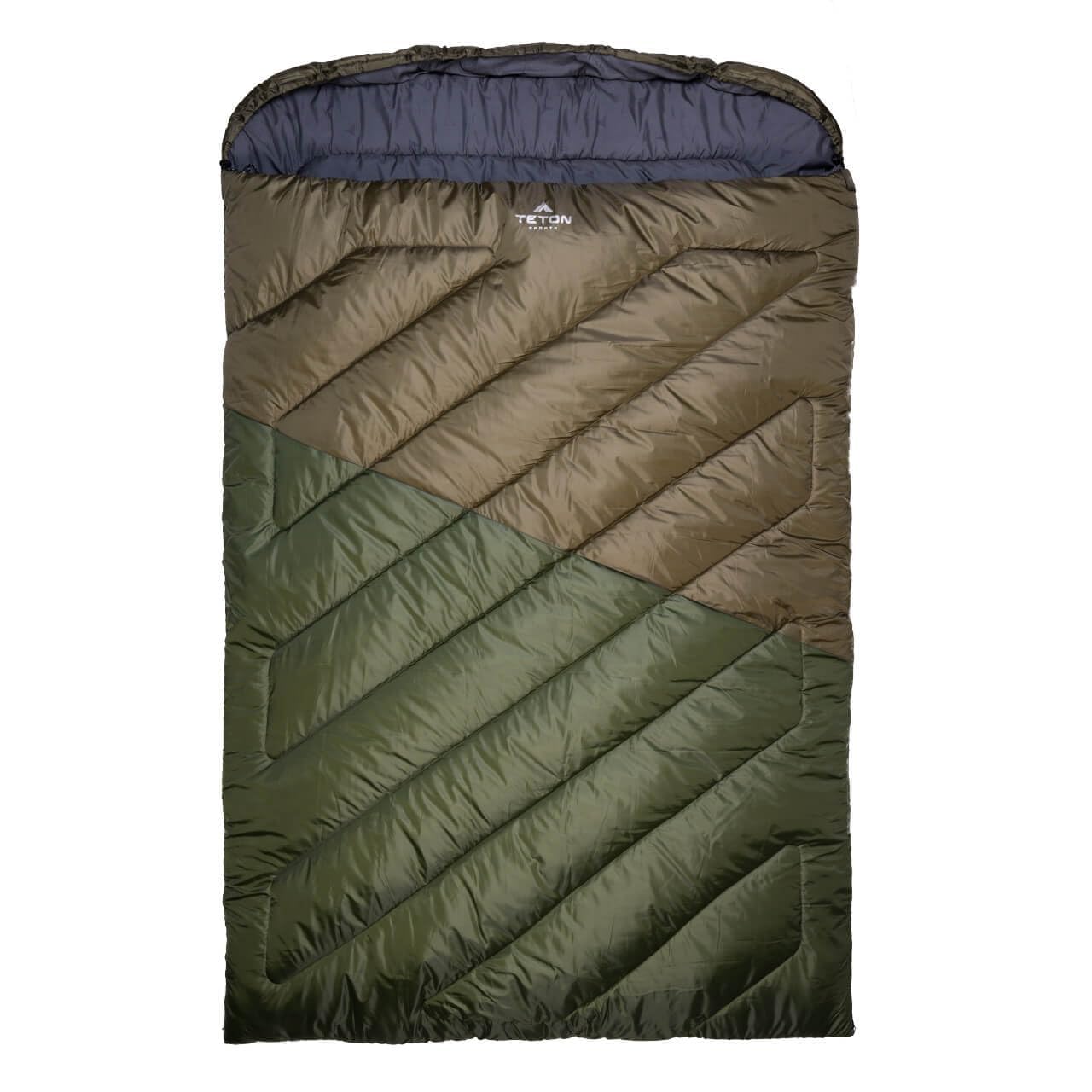 Queen Size Double Sleeping Bag for Family Camping