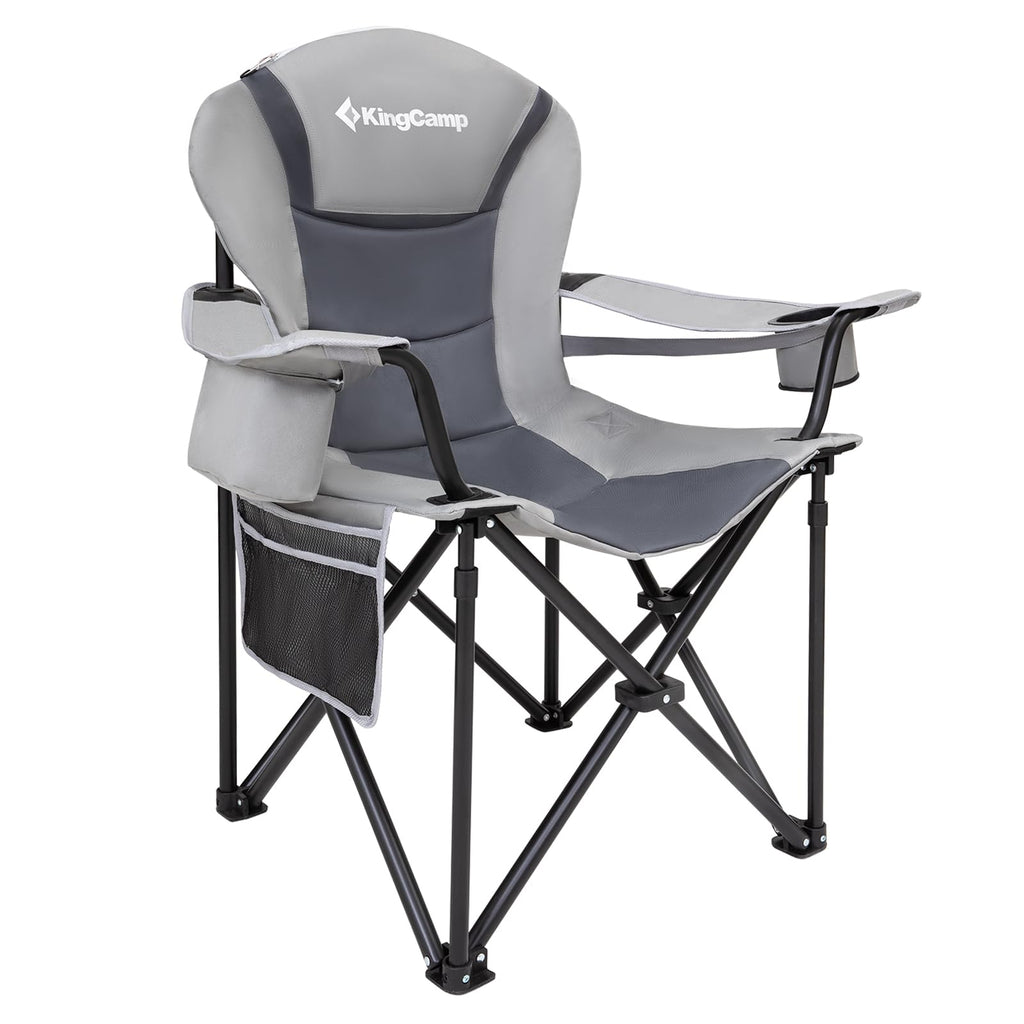 Oversized Heavy Duty Camping Chair with Lumbar Support
