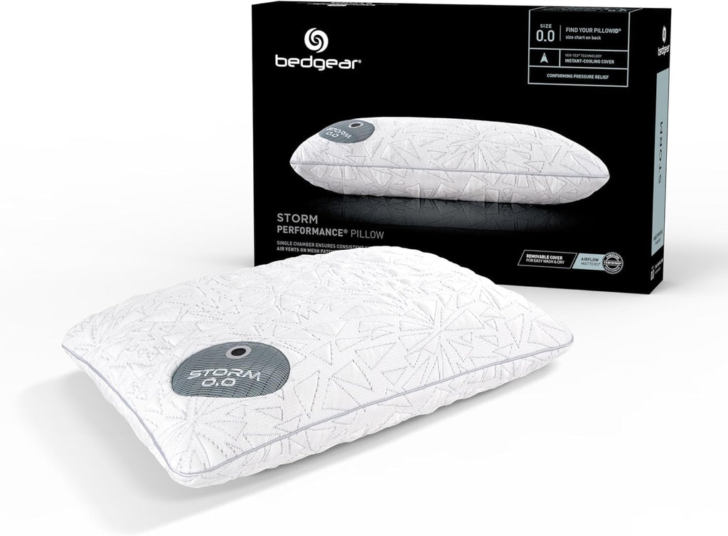 Cooling Medium Firm Side Sleeper Pillow with Airflow Mesh