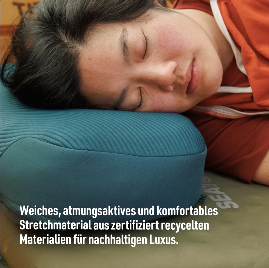 Inflatable Memory Foam Camping Pillow for Travel