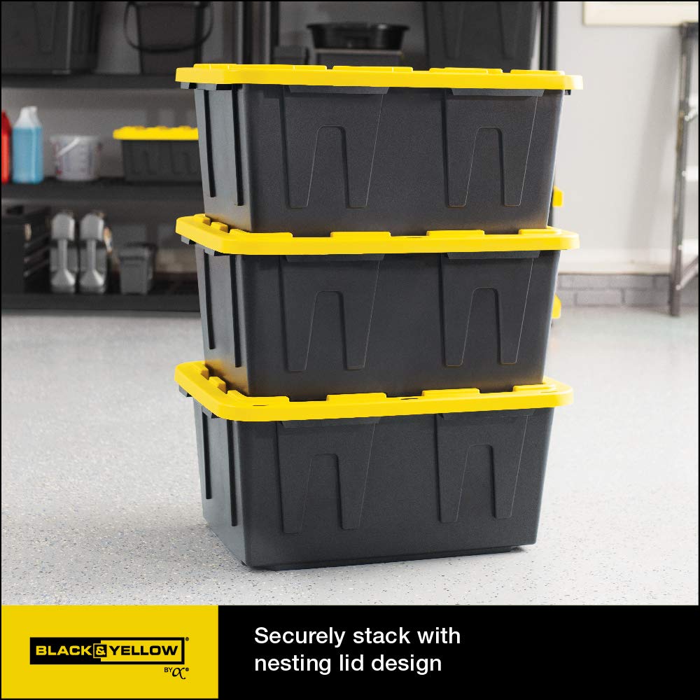 Heavy Duty Storage Shelving System with Storage Containers