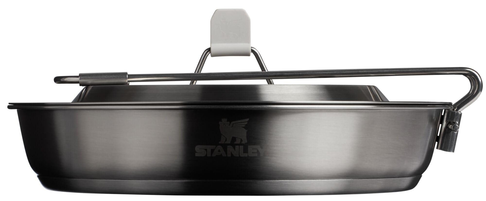 15 Piece Stainless Steel Camping Fry Pan Cook Set
