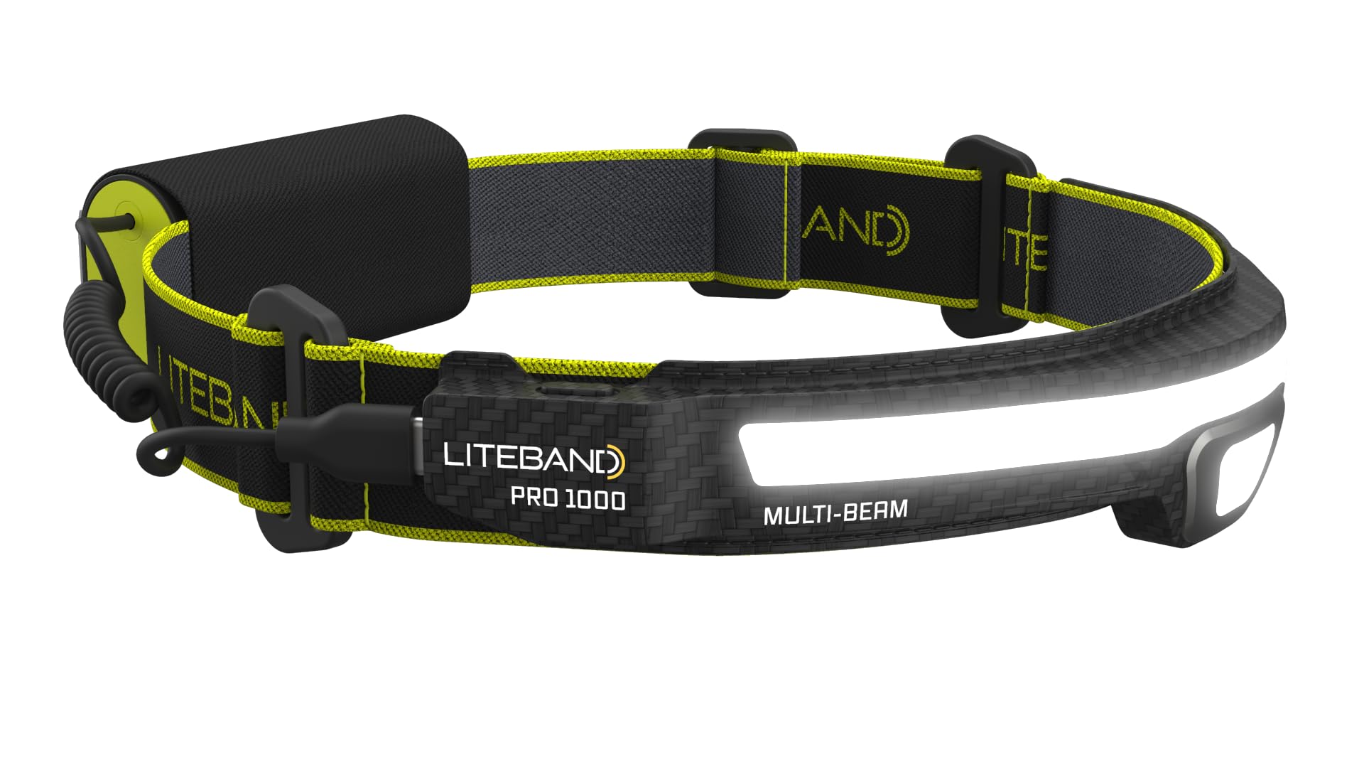 Rechargeable 1500 Lumen LED Headlamp for Camping and Running