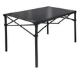 Heavy Duty Roll Top Aluminum Camping Table with Steel Frame