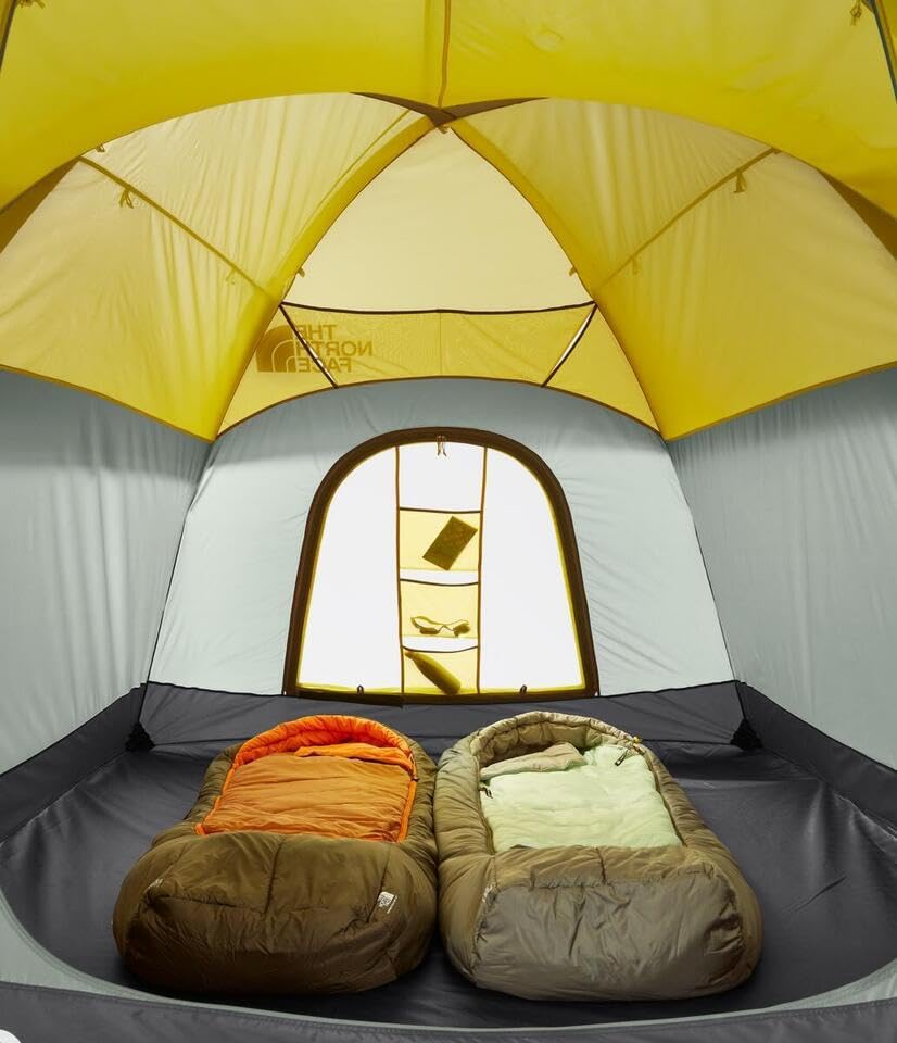 Spacious Six Person Water Repellent Camping Tent