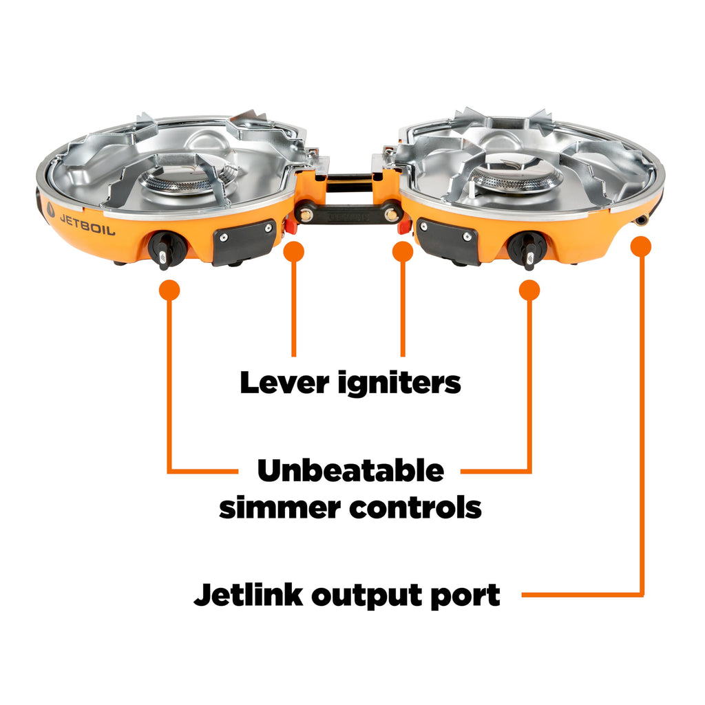 Basecamp Camping Stove Cooking System with Camping Cookware