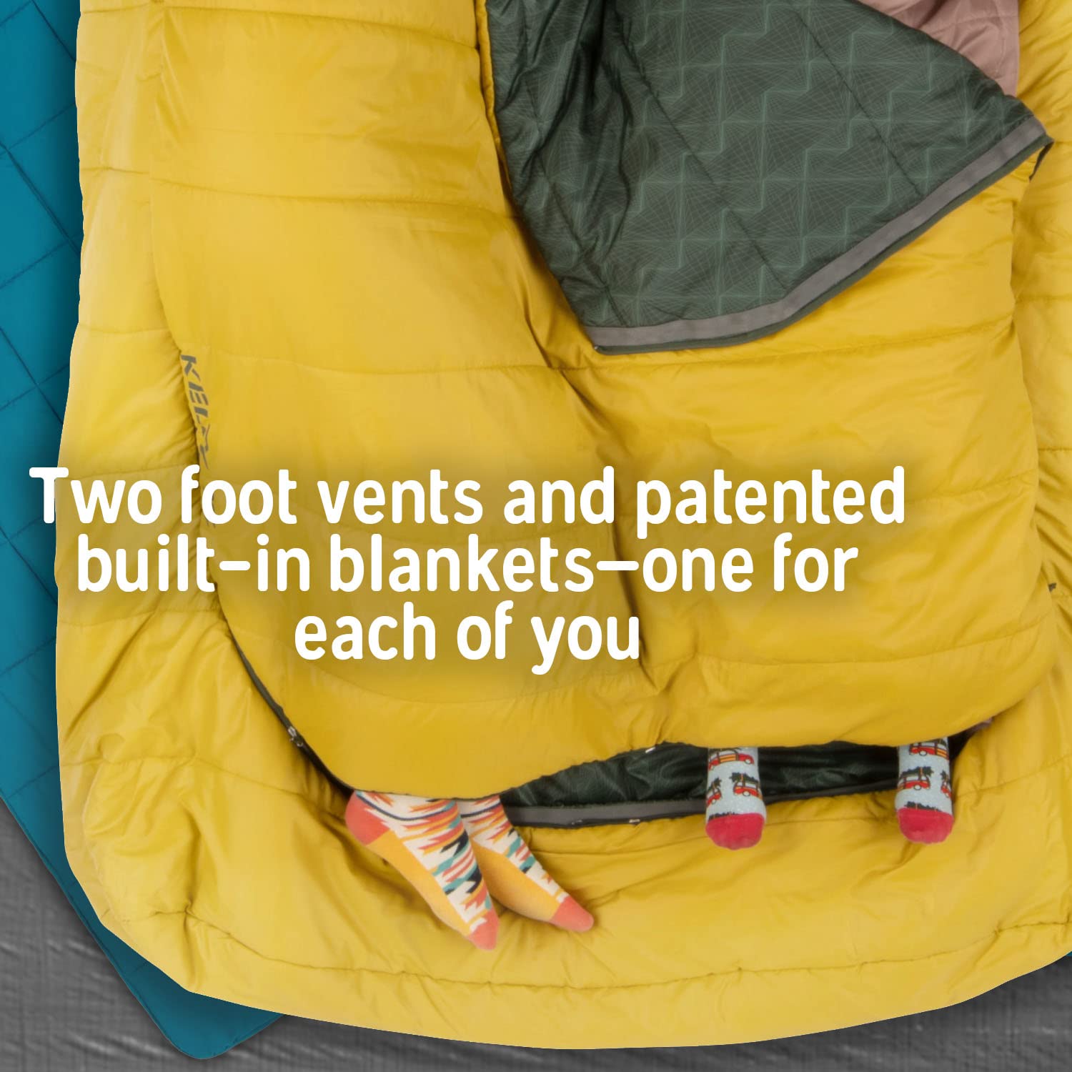 20 Degree Doublewide Two Person Camping Sleeping Bag