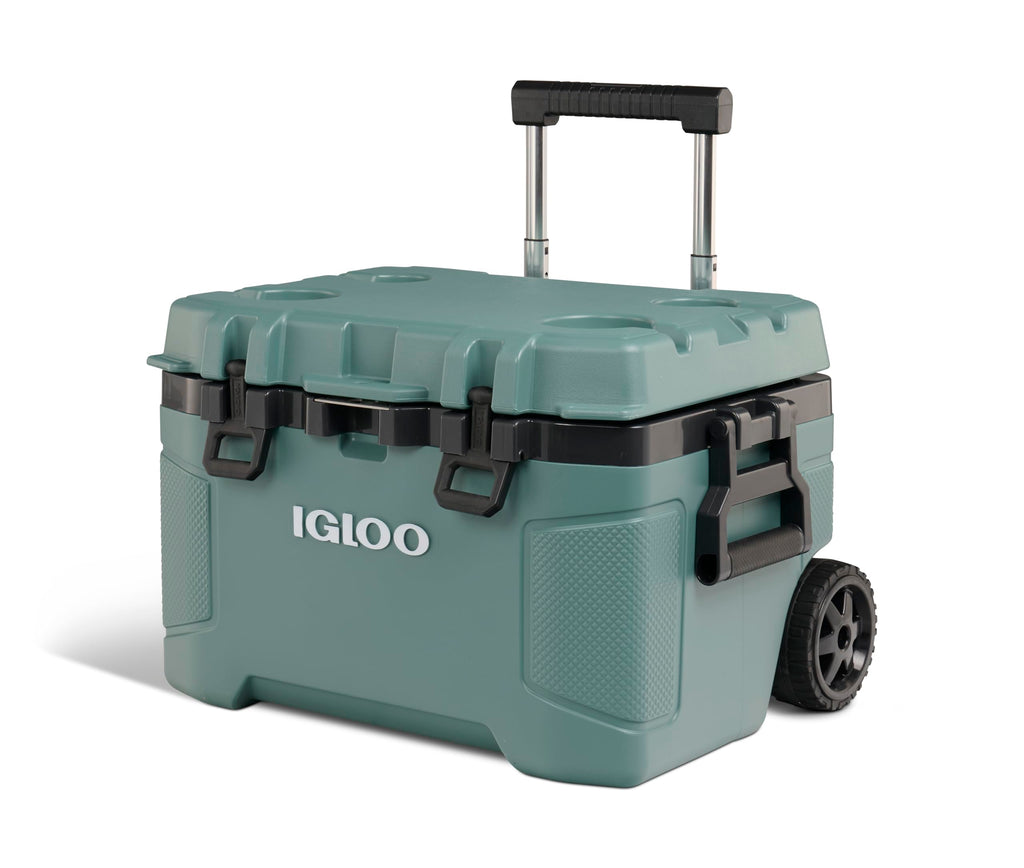 Insulated Hard Shell Rolling Cooler with Wheels