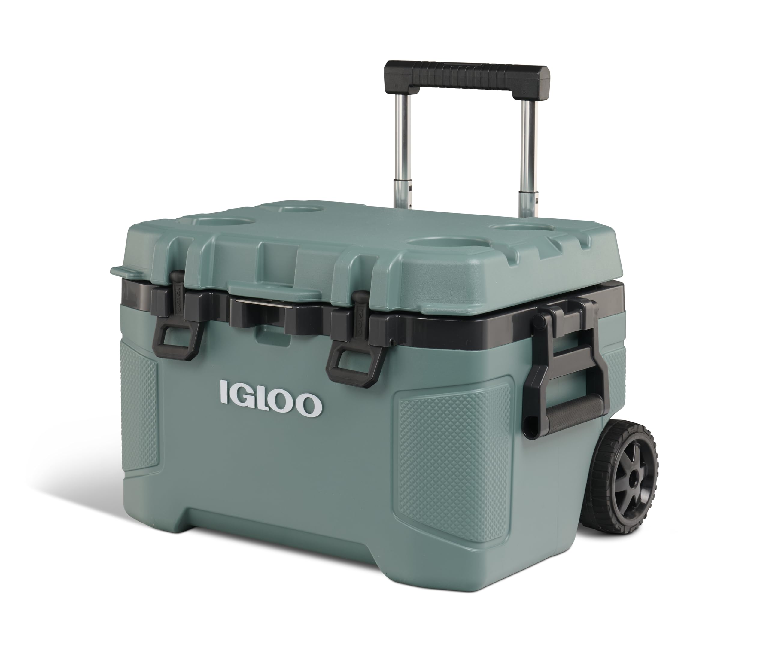 Insulated Hard Shell Rolling Cooler with Wheels