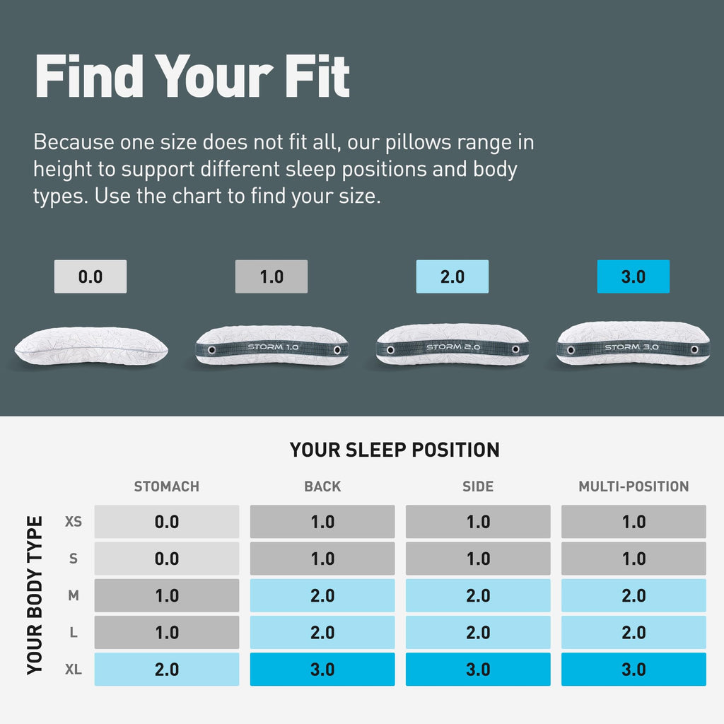 Cooling Medium Firm Side Sleeper Pillow with Airflow Mesh