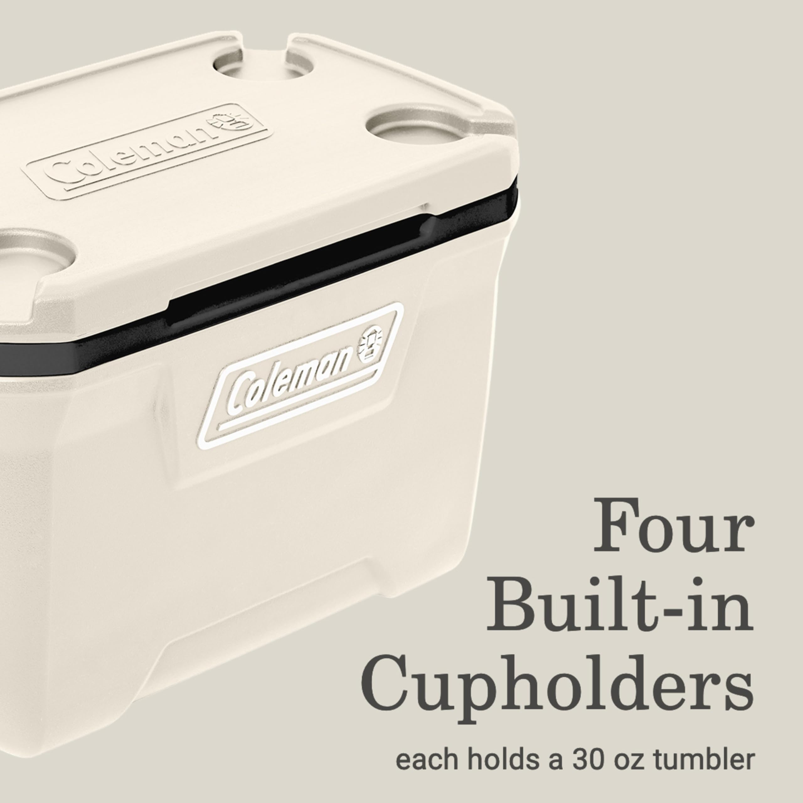 Portable Insulated Hard Cooler with Long Lasting Ice Retention