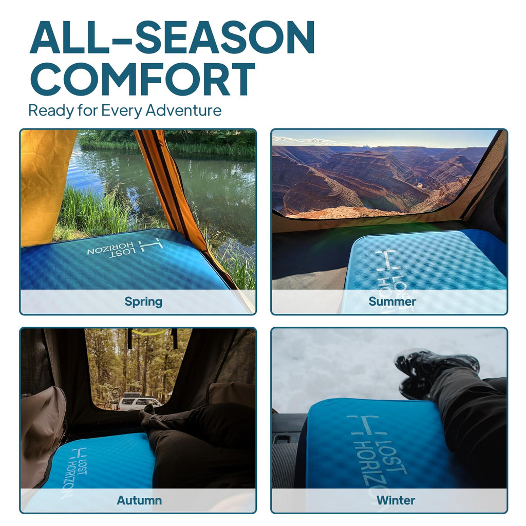 Self Inflating Air and Foam Camping Mattress Sleeping Pad