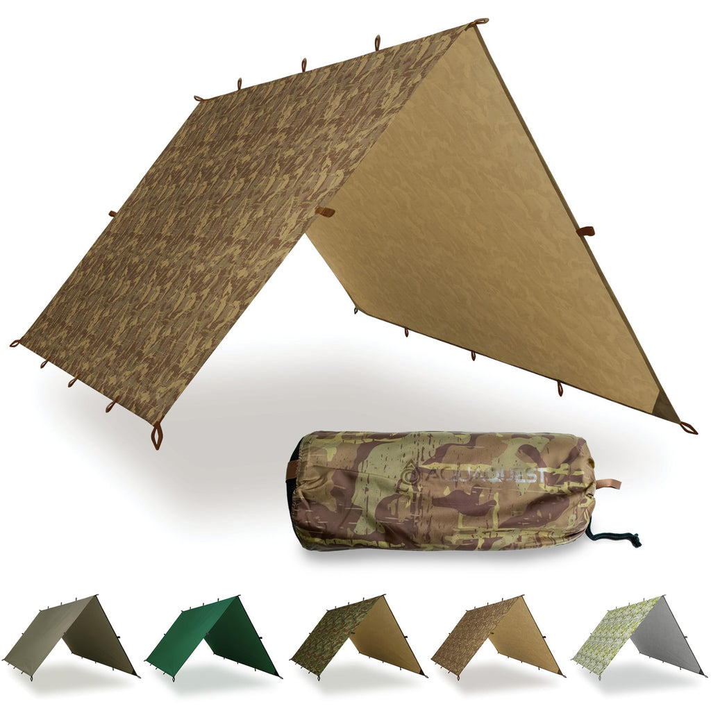Heavy Duty Waterproof Camping Tarp for Bushcraft Survival