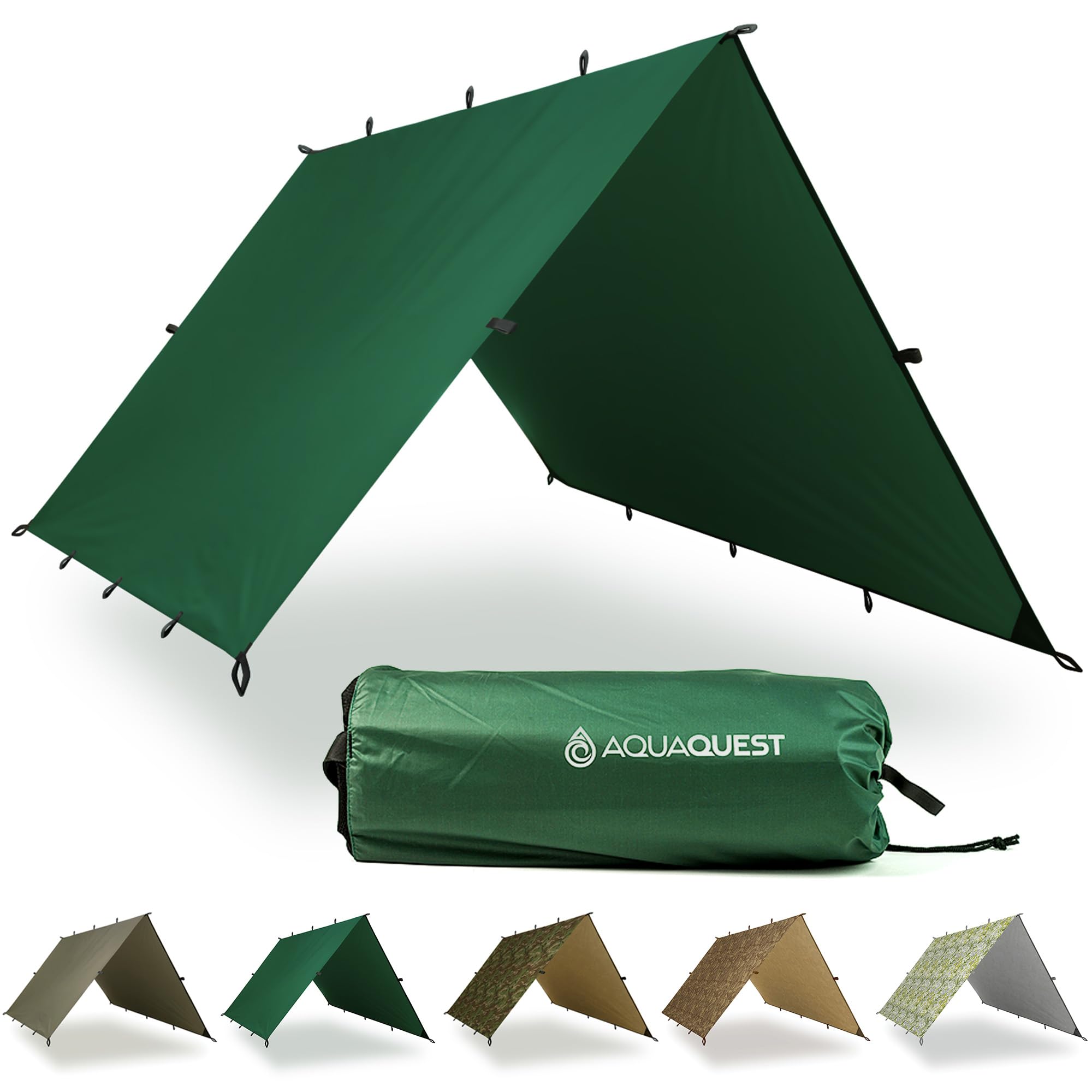 Heavy Duty Waterproof Camping Tarp for Bushcraft Survival