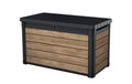 Resin Outdoor Storage Box and Patio Side Table