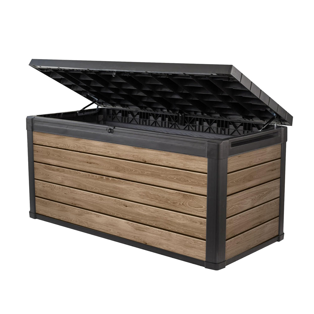 Resin Outdoor Storage Box and Patio Side Table