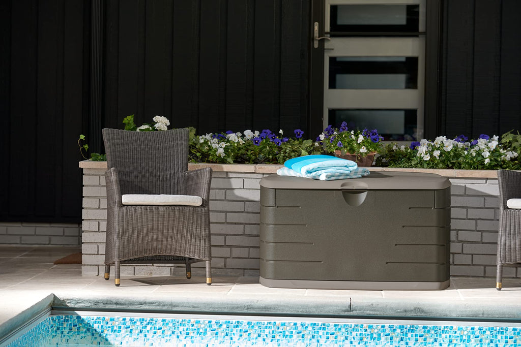Weather Resistant Resin Outdoor Storage Deck Box