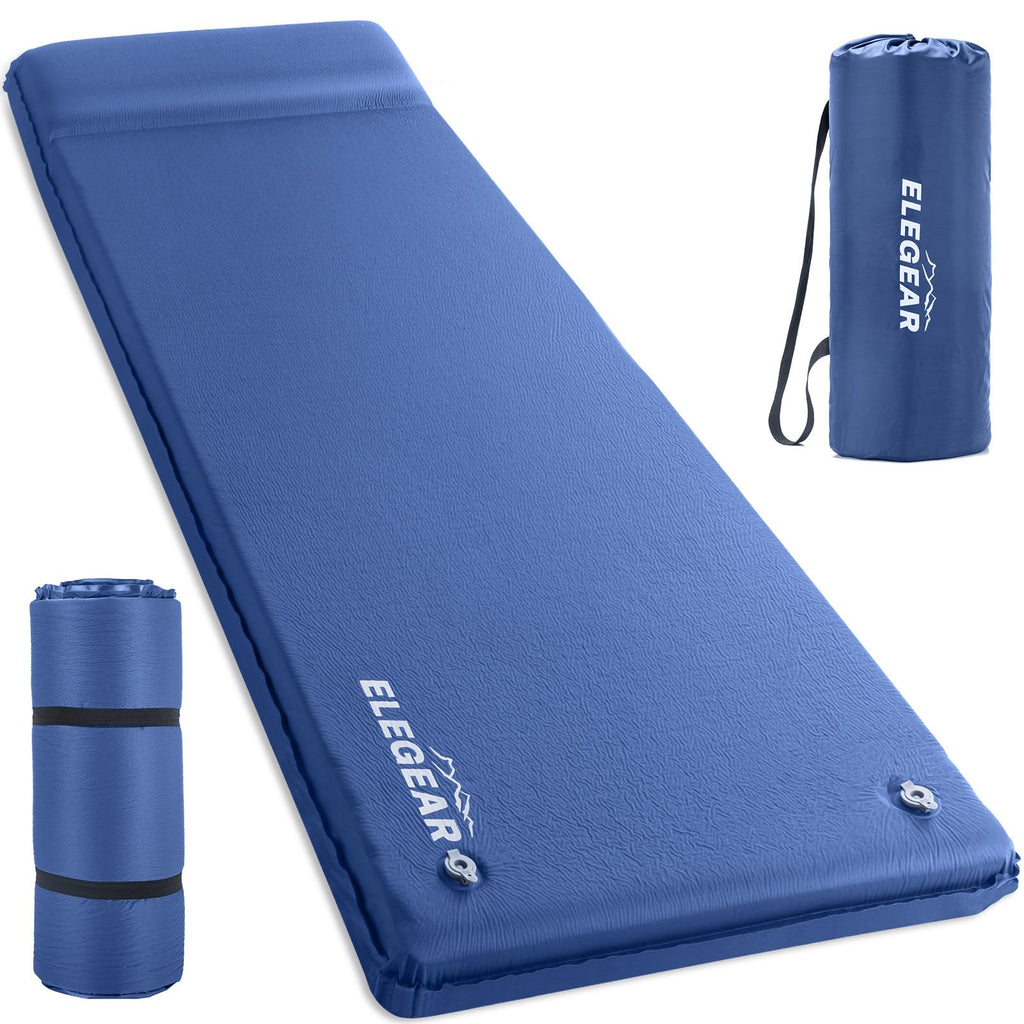 Ultra Thick Self Inflating Memory Foam Camping Sleeping Pad