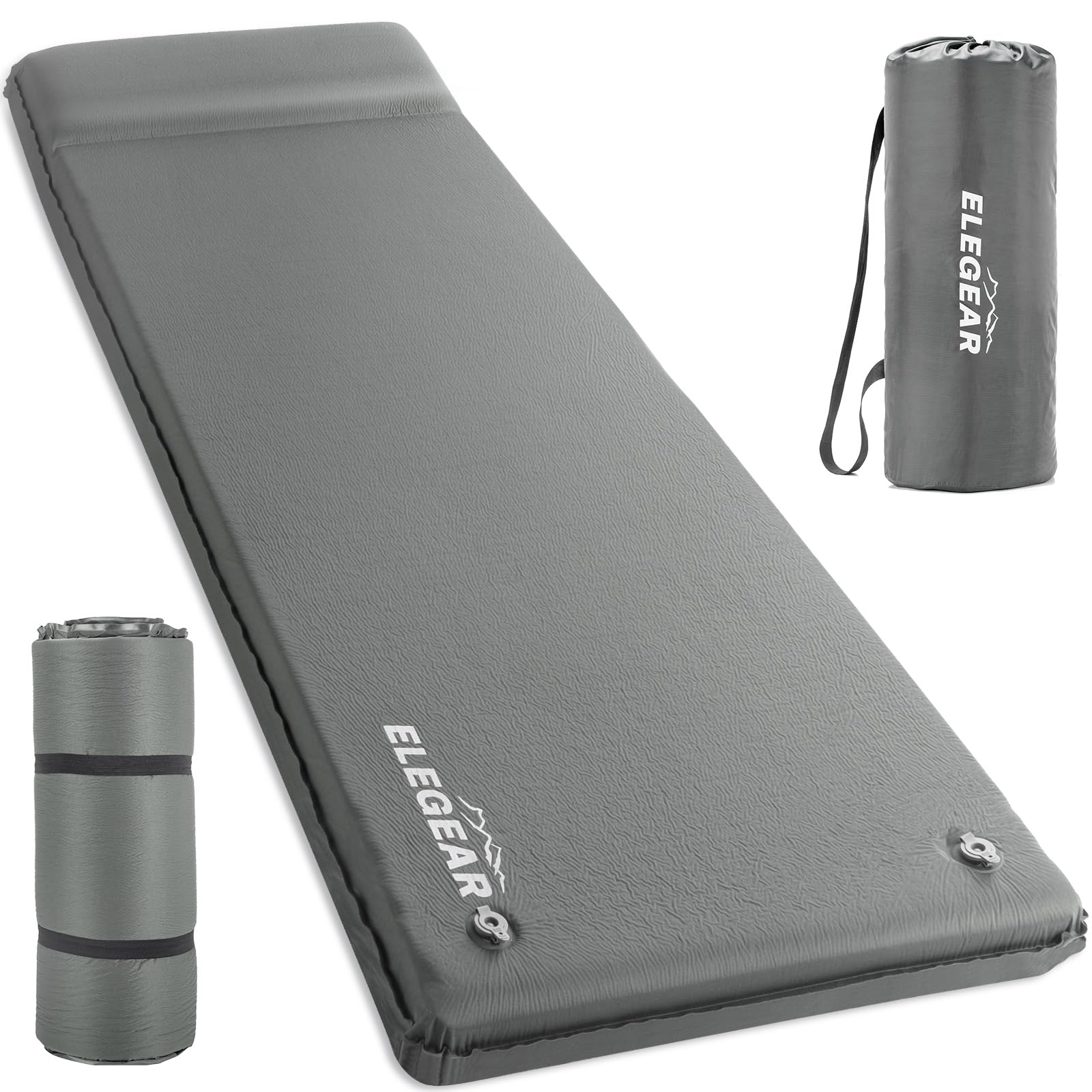 Ultra Thick Self Inflating Memory Foam Camping Sleeping Pad