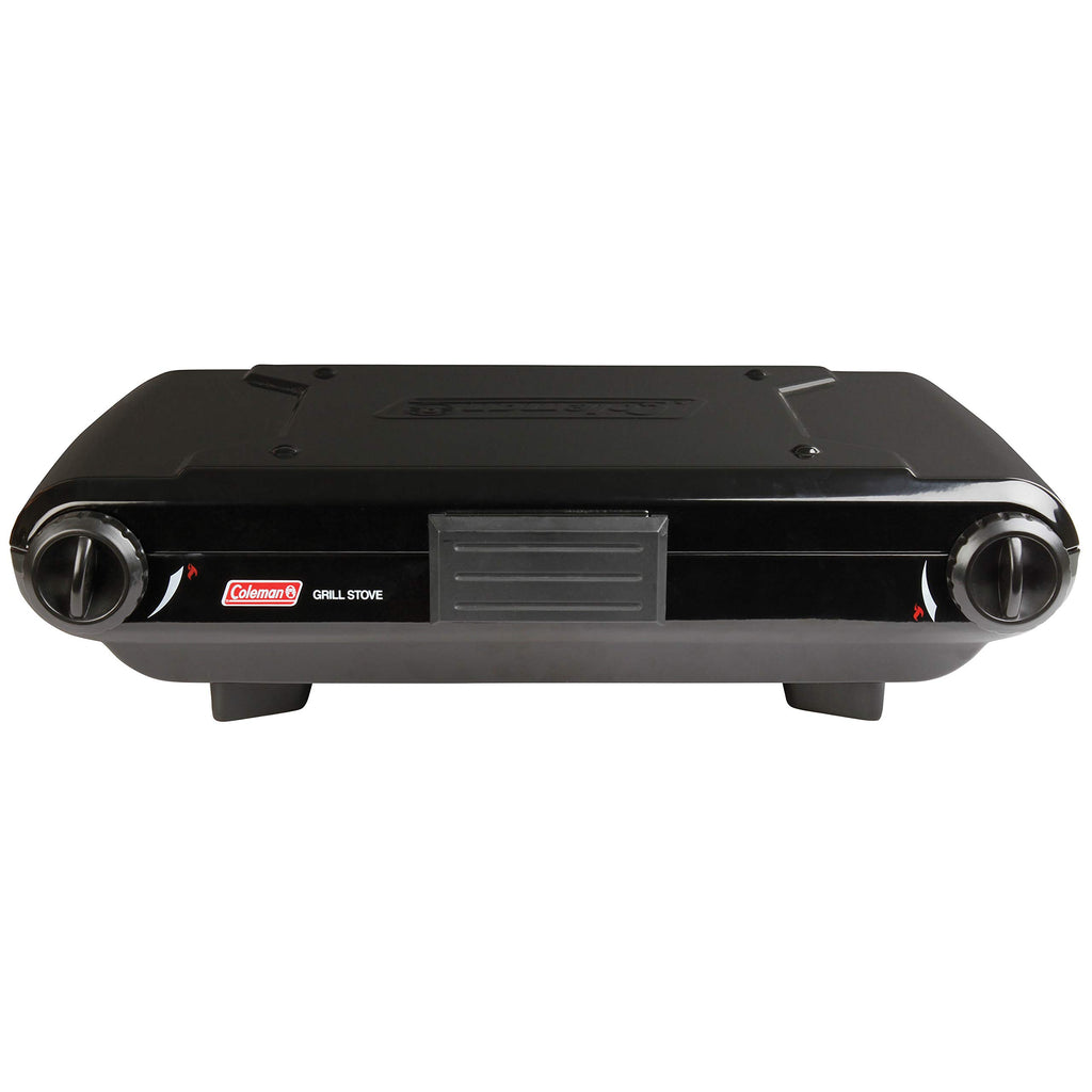 Tabletop Camping Grill Stove with Dual Adjustable Burners