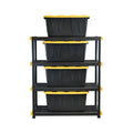 Heavy Duty Storage Shelving System with Storage Containers
