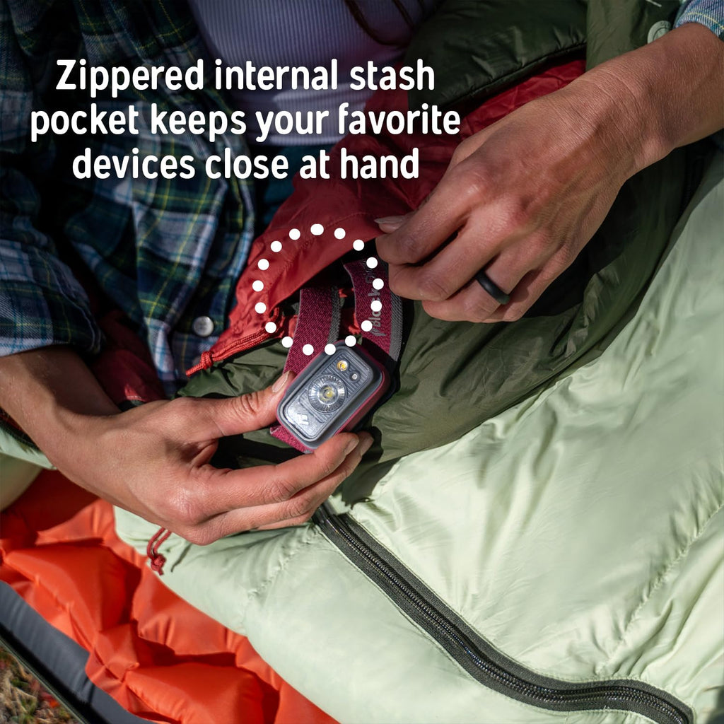 20 Degree Down Mummy Sleeping Bag for Backpacking