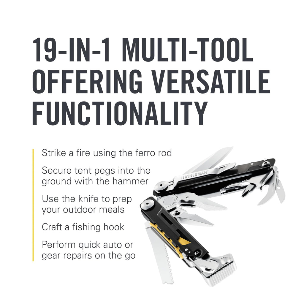 19 in 1 Outdoor Multi Tool for Camping and Survival