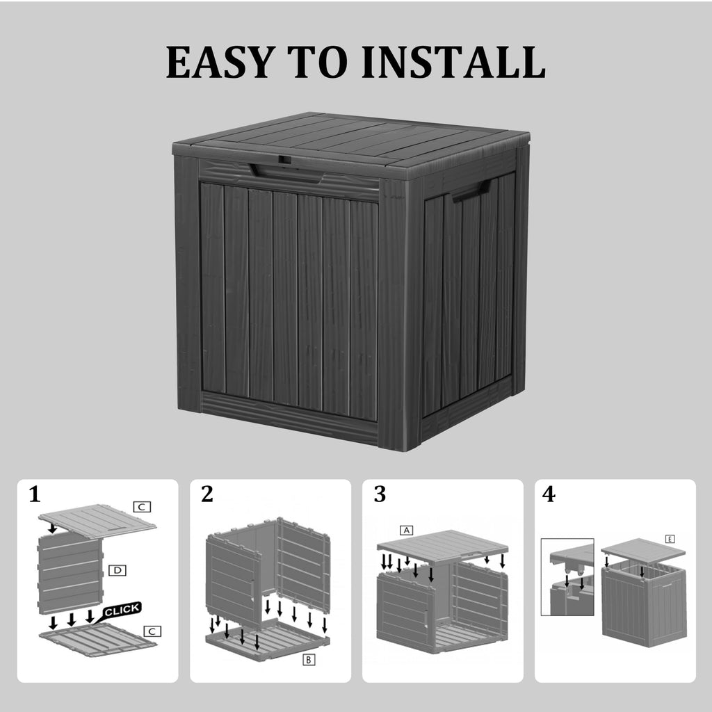 Waterproof Outdoor Storage Deck Box