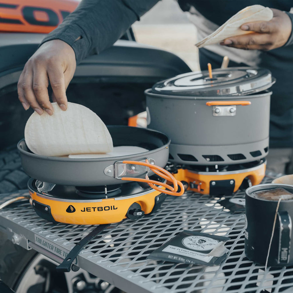 Basecamp Camping Stove Cooking System with Camping Cookware
