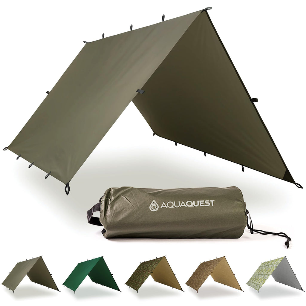 Heavy Duty Waterproof Camping Tarp for Bushcraft Survival
