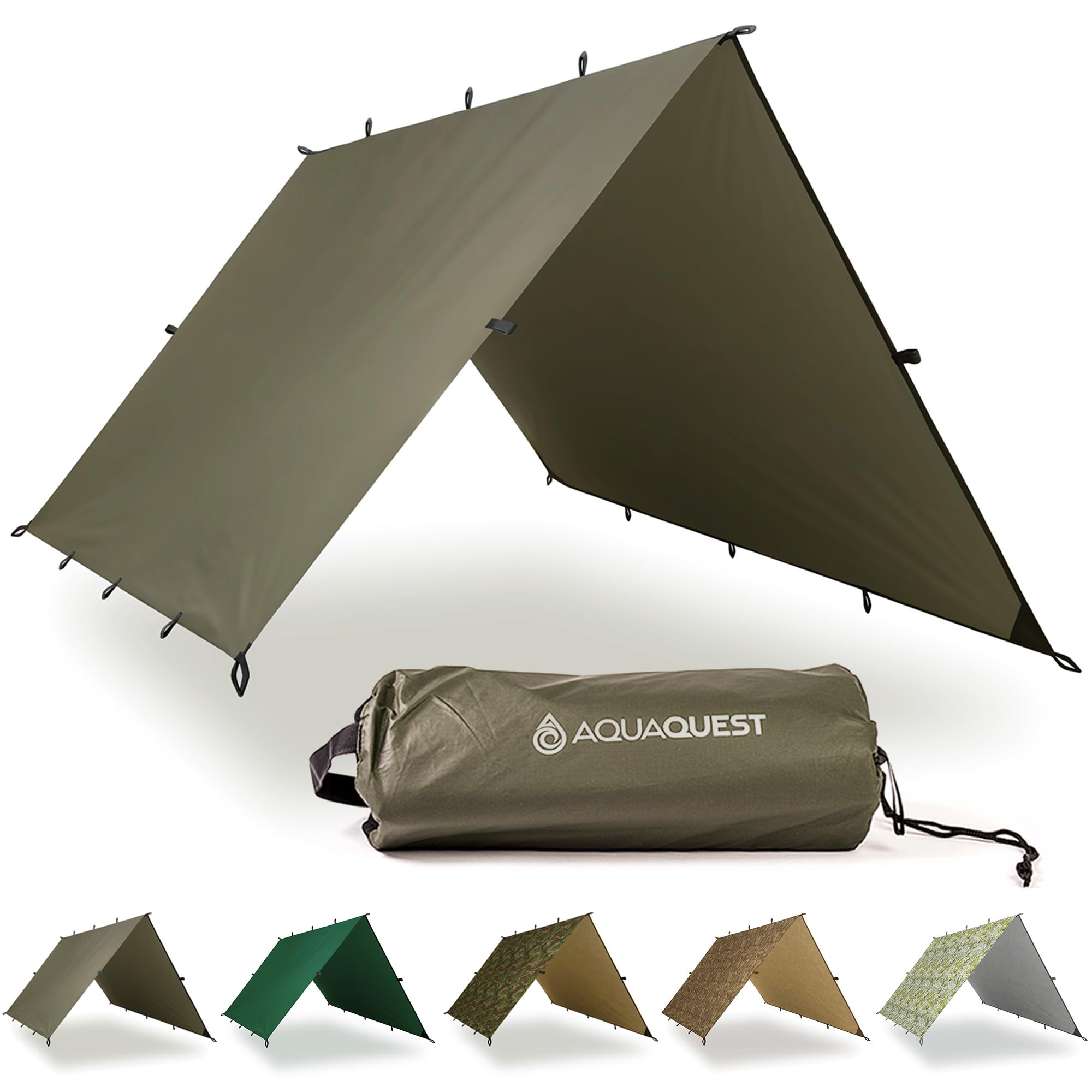 Heavy Duty Waterproof Camping Tarp for Bushcraft Survival