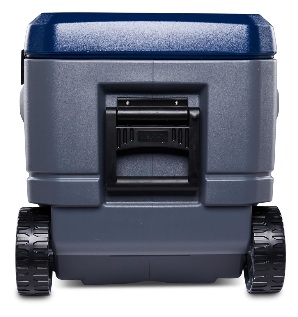 110 Quart Wheeled Insulated Hard Shell Camping Cooler