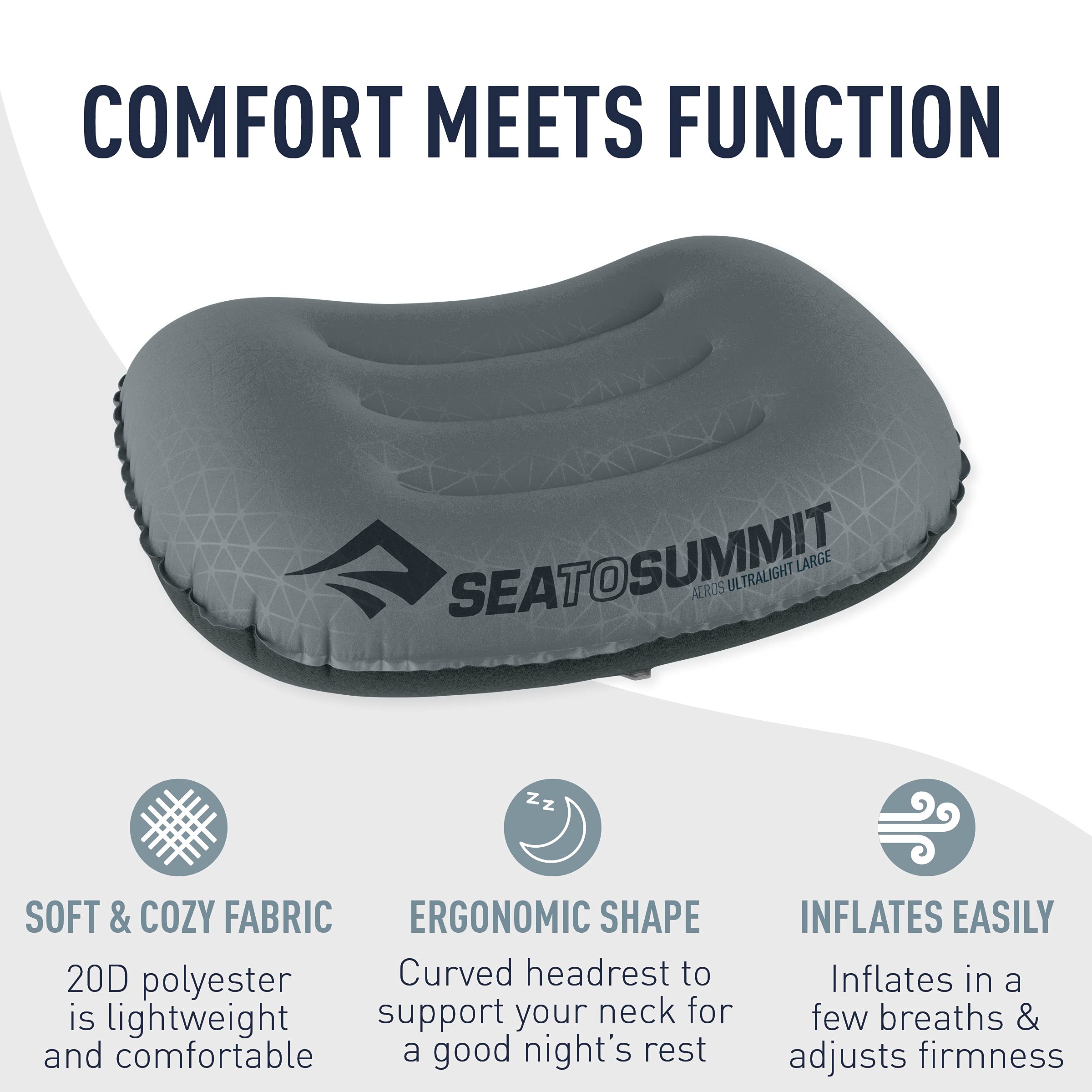 Ultralight Inflatable Camping and Travel Pillow