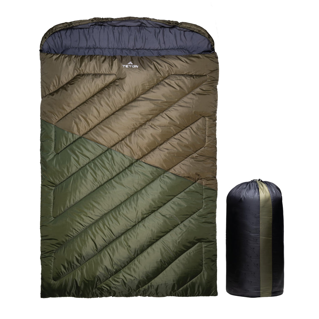 Queen Size Double Sleeping Bag for Family Camping