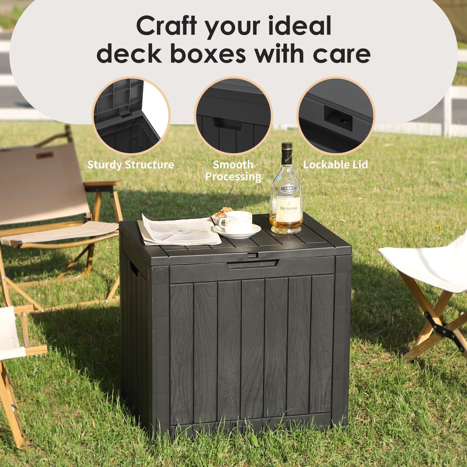 Waterproof Outdoor Storage Deck Box