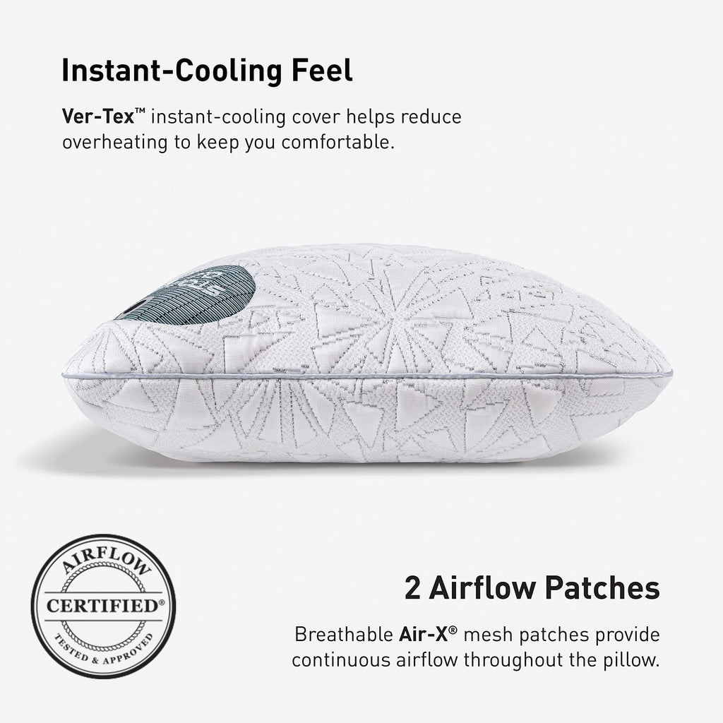 Cooling Medium Firm Side Sleeper Pillow with Airflow Mesh