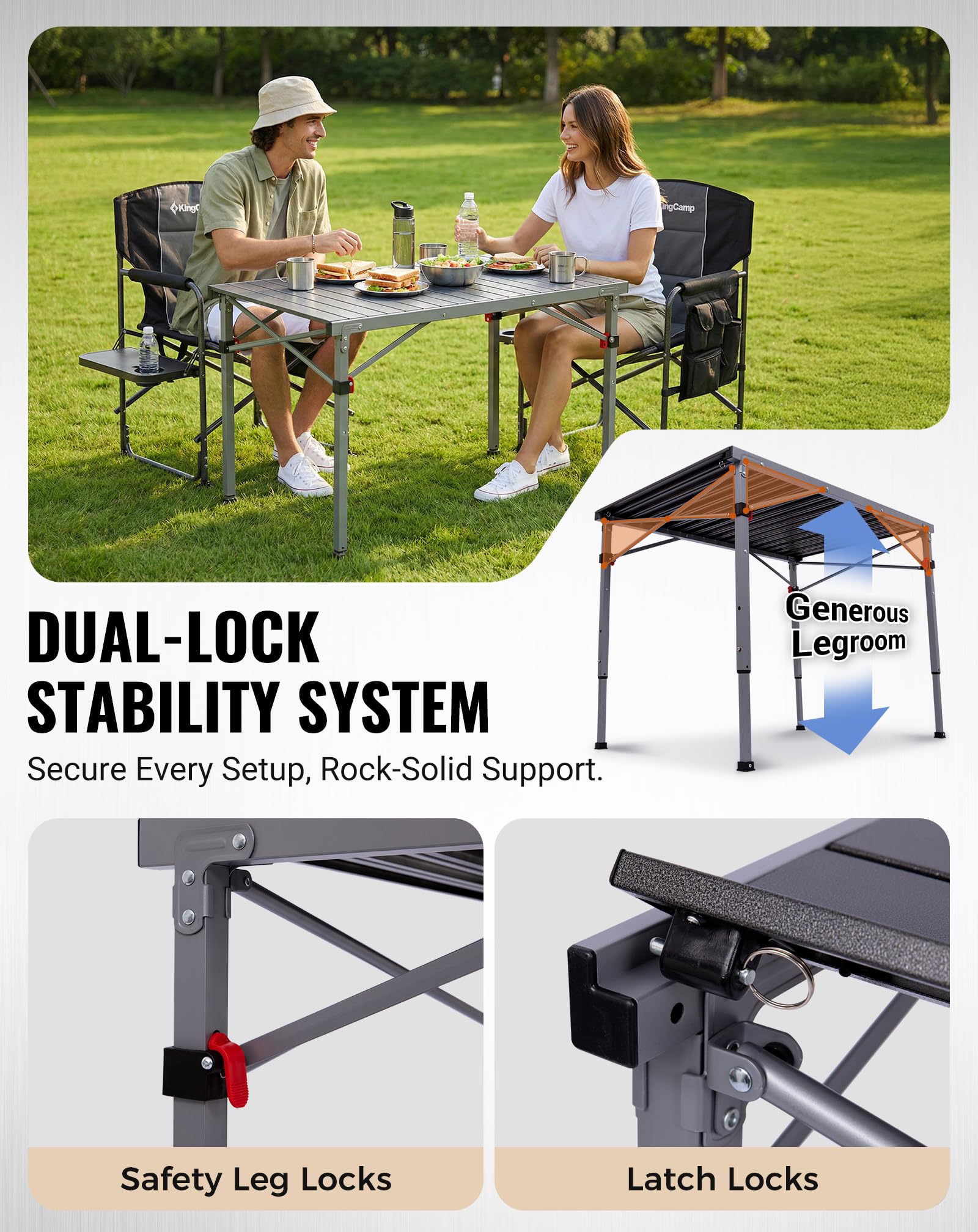 Aluminum Folding Camping Table