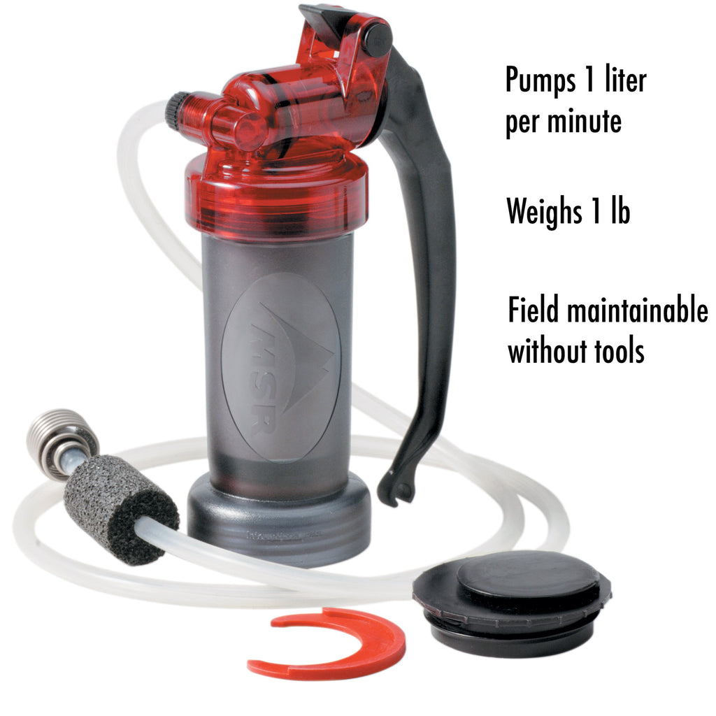 Portable Backcountry Water Filter for Camping and Hiking