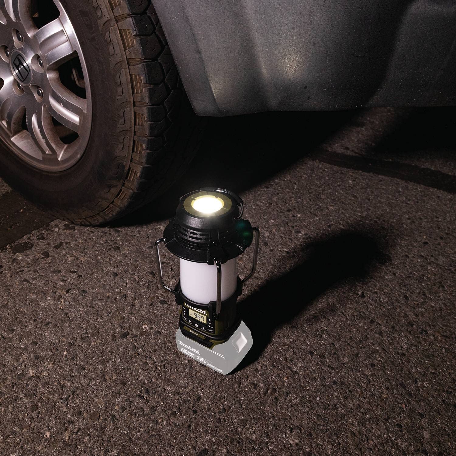 Outdoor Bluetooth Radio with LED Camping Lantern