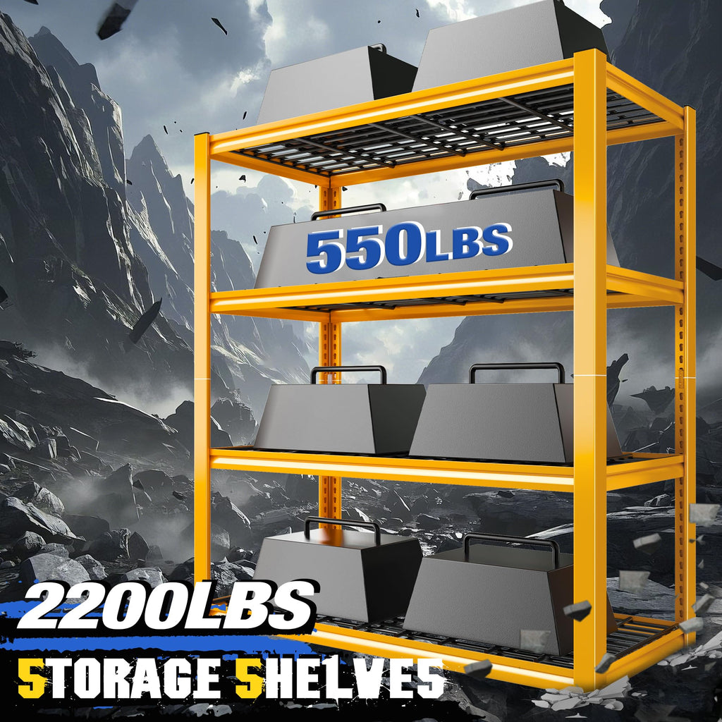 Heavy Duty Adjustable Industrial Metal Storage Shelving
