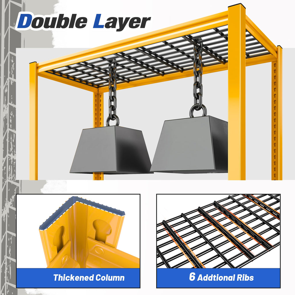 Heavy Duty Adjustable Industrial Metal Storage Shelving