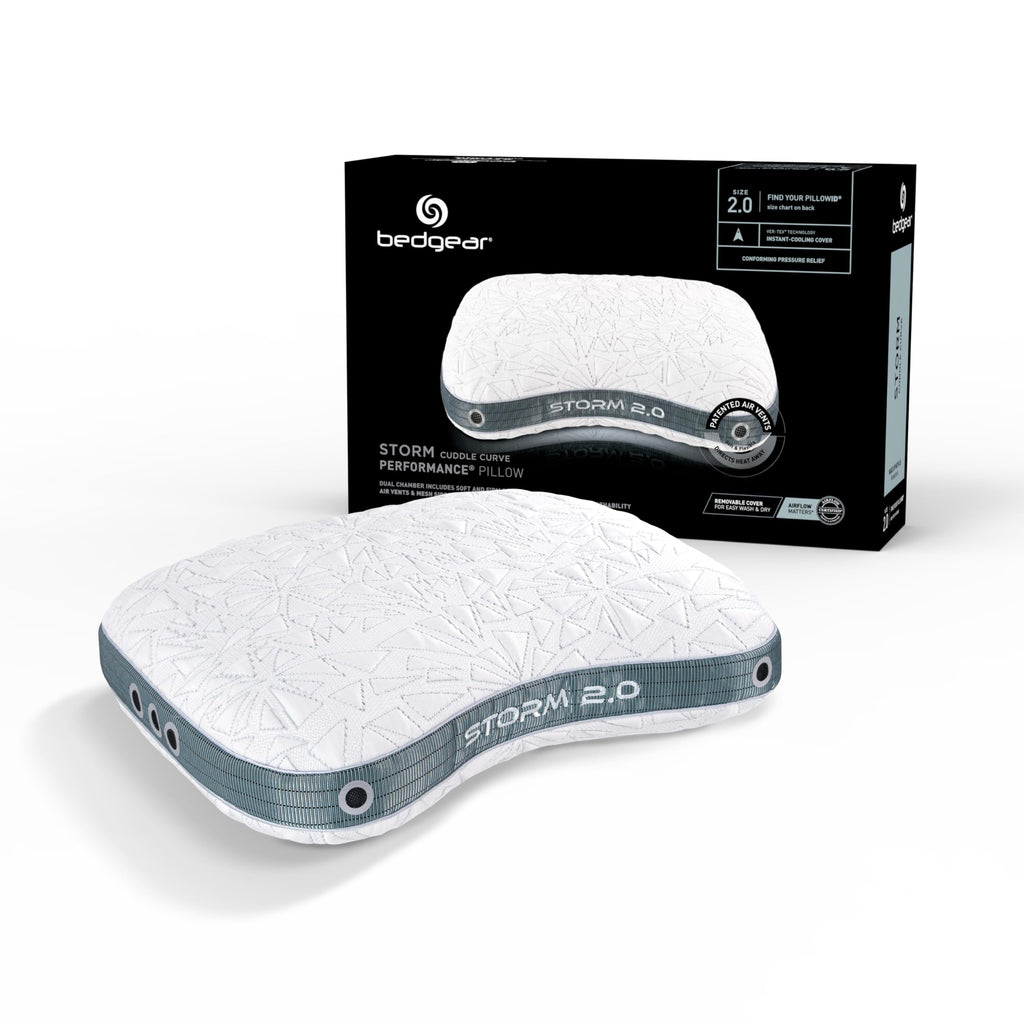 Cooling Medium Firm Side Sleeper Pillow with Airflow Mesh
