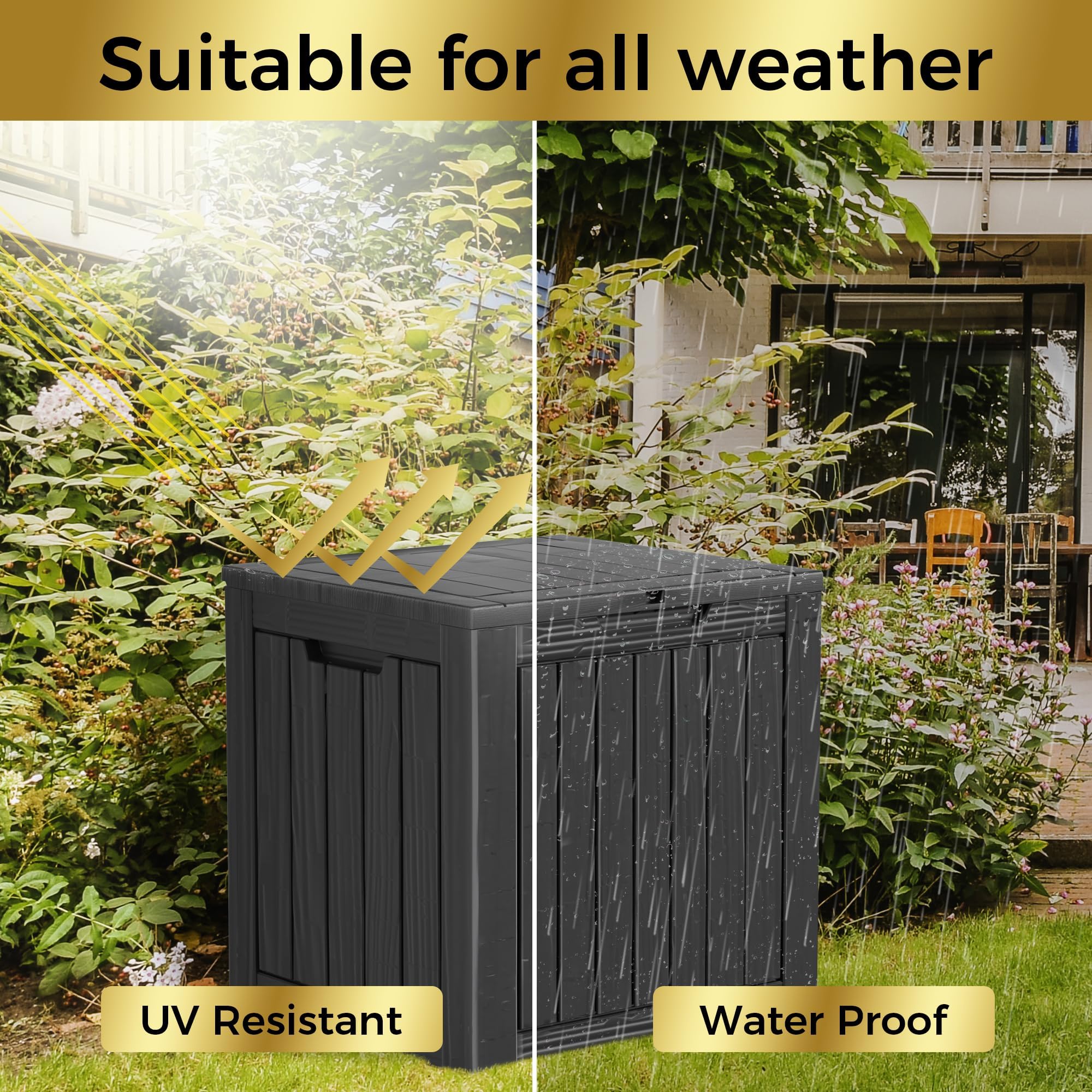 Waterproof Outdoor Storage Deck Box