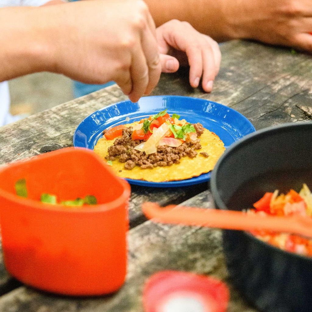 Camping Cookware Set with Pots and Ceramic Frying Pan